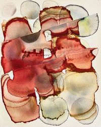 Slip Fault No.36 by Barbara Nicholls contemporary artwork painting, works on paper