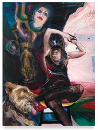 The Lion Tamer I by Natalie Frank contemporary artwork painting