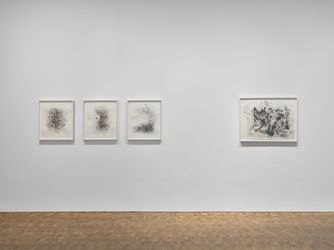 Exhibition view: Jack Whitten, Hauser & Wirth, Hong Kong (30 March–31 July 2021). Courtesy the Jack Whitten Estate and Hauser & Wirth. Photo: Kitmin Lee.