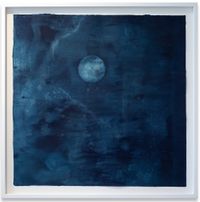15 Shingetsu (New Moon) September 17 2020 by Miya Ando contemporary artwork painting, sculpture