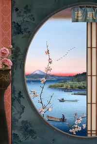 Picture Window (after Hiroshige) by Emily Allchurch contemporary artwork photography