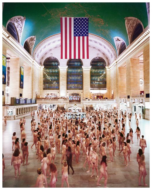 New York 2.1 (Grand Central) by Spencer Tunick contemporary artwork