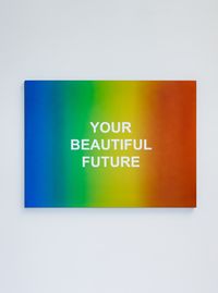 YOUR BEAUTIFUL FUTURE by Wonwoo Lee contemporary artwork sculpture
