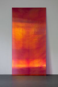 Chill Ruby Red by Ann Veronica Janssens contemporary artwork sculpture