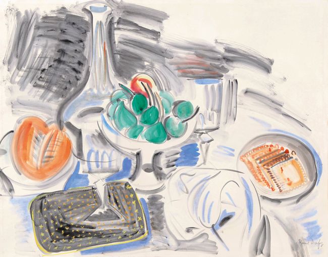 Nature morte aux biscuits by Raoul Dufy contemporary artwork