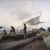 La voile à James Town, Ghana by Denis Dailleux contemporary artwork photography