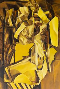 yellow by Ayka Go contemporary artwork painting