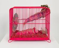Coelacanth by Tetsumi Kudo contemporary artwork sculpture, mixed media, textile