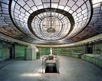 Control Room, Kelenfold Power Station, Budapest, Hungary by Yves Marchand And Romain Meffre contemporary artwork photography