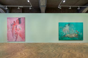 Exhibition view: Xie Nanxing, A Gift Like Kung Pao Chicken, Thomas Dane Gallery, London (5 June–27 July 2019). © Xie Nanxing. Courtesy the artist and Thomas Dane Gallery. Photo: Ben Westoby.