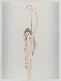 Jimmy Page Auto Asphyxiation by Sanya Kantarovsky contemporary artwork works on paper