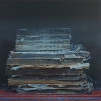 Chinese Library No. 62 中国图书馆62号 by Xie Xiaoze  contemporary artwork painting