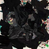 Loaded: Black #5 by Julie Rrap contemporary artwork print