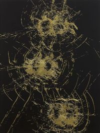 Gold Constellation No.1 金星空 No.1 by Zhao Zhao contemporary artwork textile, textile, textile
