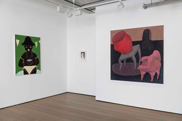 Exhibition view: Group Exhibition, Early 21st Century Art, Almine Rech Gallery, London (2 October–17 November 2018). Courtesy Almine Rech Gallery. Photo: Melissa Castro Duarte.