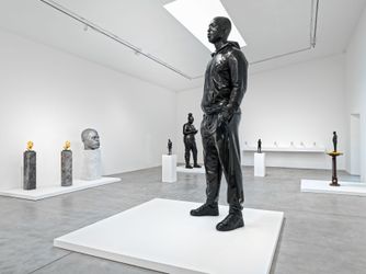 Exhibition view: Thomas J Price, Thoughts Unseen, Hauser & Wirth, Somerset (21 October 2021–3 January 2022). Courtesy the artist and Hauser & Wirth. Photo: Ken Adlard.