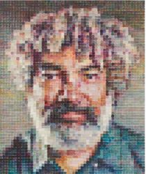 Contemporary art exhibition, Chuck Close, Red, Yellow and Blue: The Last Paintings at Pace Gallery, 540 West 25th Street, New York, United States