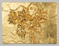 Golden Archives-Manihot by Hu Weiyi contemporary artwork mixed media