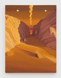 Eruption (Vasquez Rocks) by Jen Hitchings contemporary artwork painting
