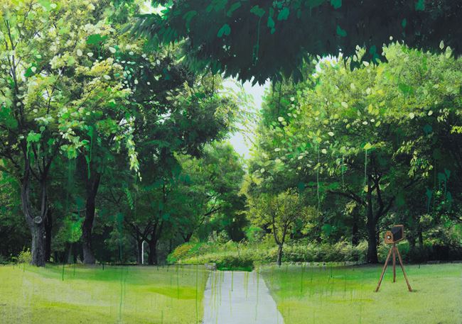 Study of Green-Seoul-Vacant Lot-Seoul Forest by Honggoo Kang contemporary artwork