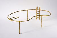 Yellow Pool by Ramón Enrich contemporary artwork sculpture