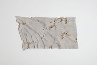 Glacial Rock Eroded Flag by Daniel Arsham contemporary artwork sculpture