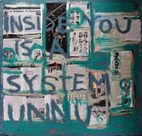 System by Brook Andrew contemporary artwork painting