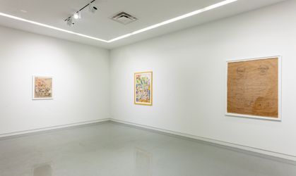 Exhibition view: Wadsworth Jarrell and Gerald Williams, Works on Paper, Kavi Gupta, Floor 2, Elizabeth St, Chicago (10 July–1 August 2021). Courtesy Kavi Gupta.