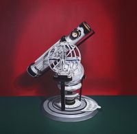 Galileo's telescope by Suyeon Kim contemporary artwork painting