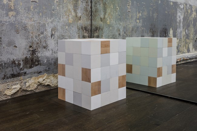 Different Kinds of White (cube) by Chunghyung Lee contemporary artwork