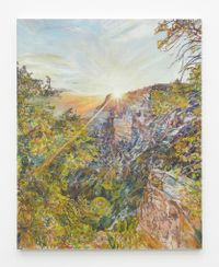 Sunrise at the Grand Canyon by Keith Mayerson contemporary artwork painting, works on paper