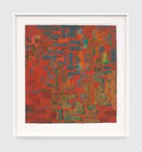 Gouache Painting by Ad Reinhardt contemporary artwork painting, works on paper