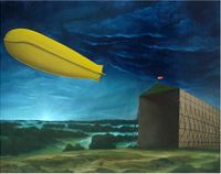 The Flight of the Aircraft by Antoine Roegiers contemporary artwork painting