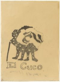 El Cuco by Sandra Vásquez de la Horra contemporary artwork painting, works on paper, drawing