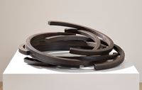 Effondrement: 217.5 ° ARC x 9 by Bernar Venet contemporary artwork sculpture