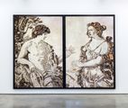 Apollo and the Cumaean Sibyl, after Giovanni Domenico Cerrini by Vik Muniz contemporary artwork 1