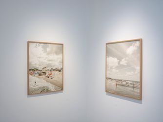 Exhibition view: Peter Bialobrzeski, Over the Sea, Galerie—Peter—Sillem (15 July–26 August 2023). Courtesy Galerie—Peter—Sillem.