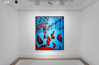Exhibition view: Derek Boshier, Reinventor, Gazelli Art House, London (13 October–18 November 2023). Courtesy the Artist and Gazelli Art House, London.