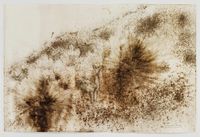 Deer and Pine Tree by Cai Guo-Qiang contemporary artwork painting