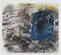 Space Flower #9 by Jack Whitten contemporary artwork painting, works on paper, drawing