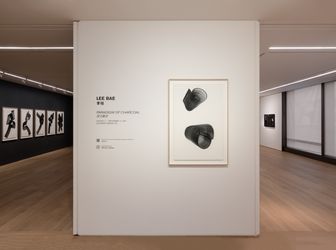 Exhibition view: Lee Bae, Paradigm of Charcoal, Perrotin, Hong Kong (7 August–11 September 2021). Courtesy the artist and Perrotin. Photo: Ringo Cheung.