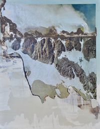 These Hills by Eloise Kirk contemporary artwork painting, works on paper, photography, print
