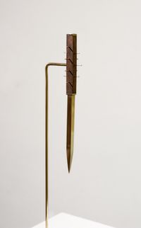 Stiletto Dagger by Aaron Bezzina contemporary artwork sculpture