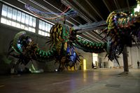 URBAN CREATURE- CALLING FOR MAMMON by Lee Byungchan contemporary artwork installation