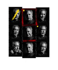 Tom Jones Contact Sheet by Andy Gotts contemporary artwork photography, print