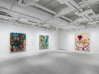 Exhibition view: Zhang Enli, Faces, Hauser & Wirth Hong Kong, (24 January–9 March 2024). Courtesy the artist and Hauser & Wirth. Photo: JJYPHOTO.