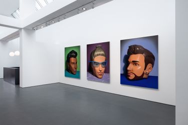 Exhibition view: Sun Yitian, Portrait, Esther Schipper, Berlin (28 April–25 May 2023). Courtesy the artist and Esther Schipper, Berlin/Paris/Seoul. Photo: Andrea Rossetti.