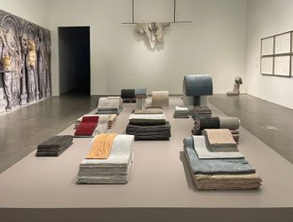 Hera Büyüktaşcıyan, Nothing further beyond, 2021. Installation view at New Museum Triennial 2021, New York
