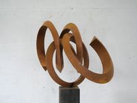 Twist and Turn by Pieter Obels contemporary artwork sculpture