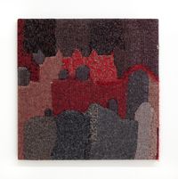 THE SOUND OF MAGMA BURSTING 岩浆喷发的声音 by Miranda Fengyuan Zhang contemporary artwork textile